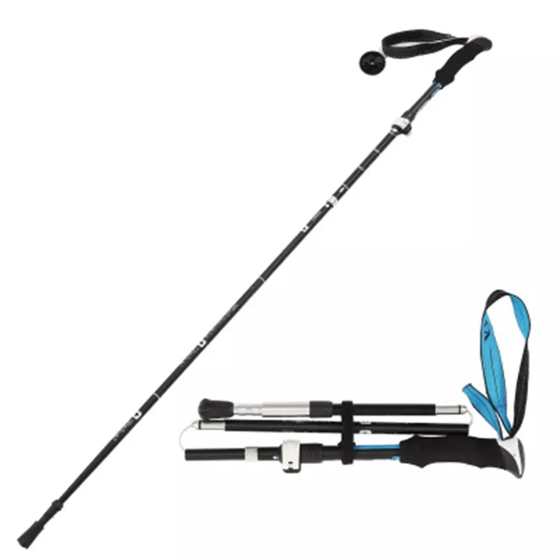 Aluminijasta zložljiva treking palica